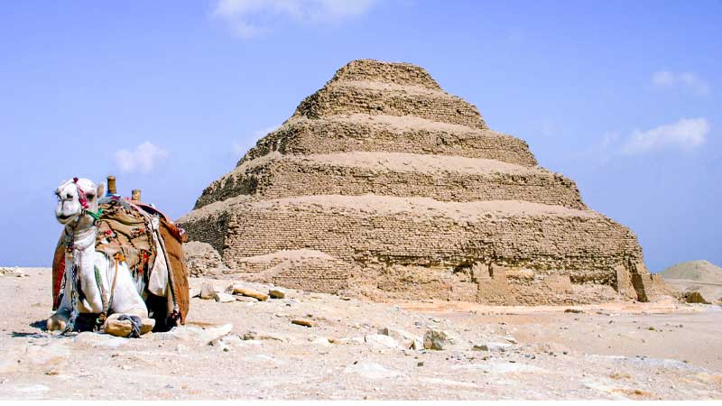 Djoser Step Pyramid in Saqqara