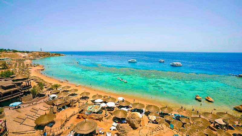 Na'ama Bay, one of the places to see in Sharm El Sheikh