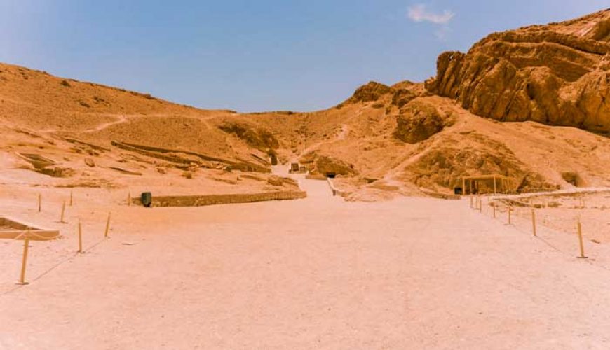 the Valley of the Queens in Egypt
