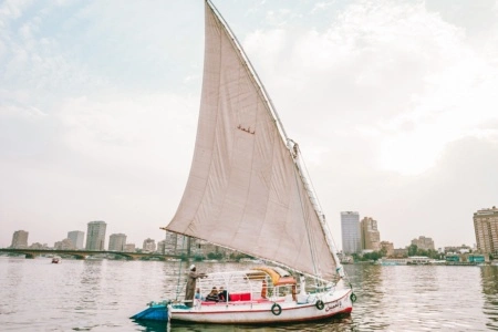 Giza, Authentic Felucca Ride, and Islamic Cairo