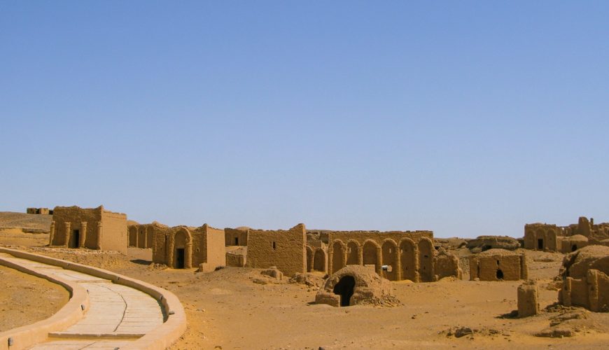 Kharga Oasis in Egypt