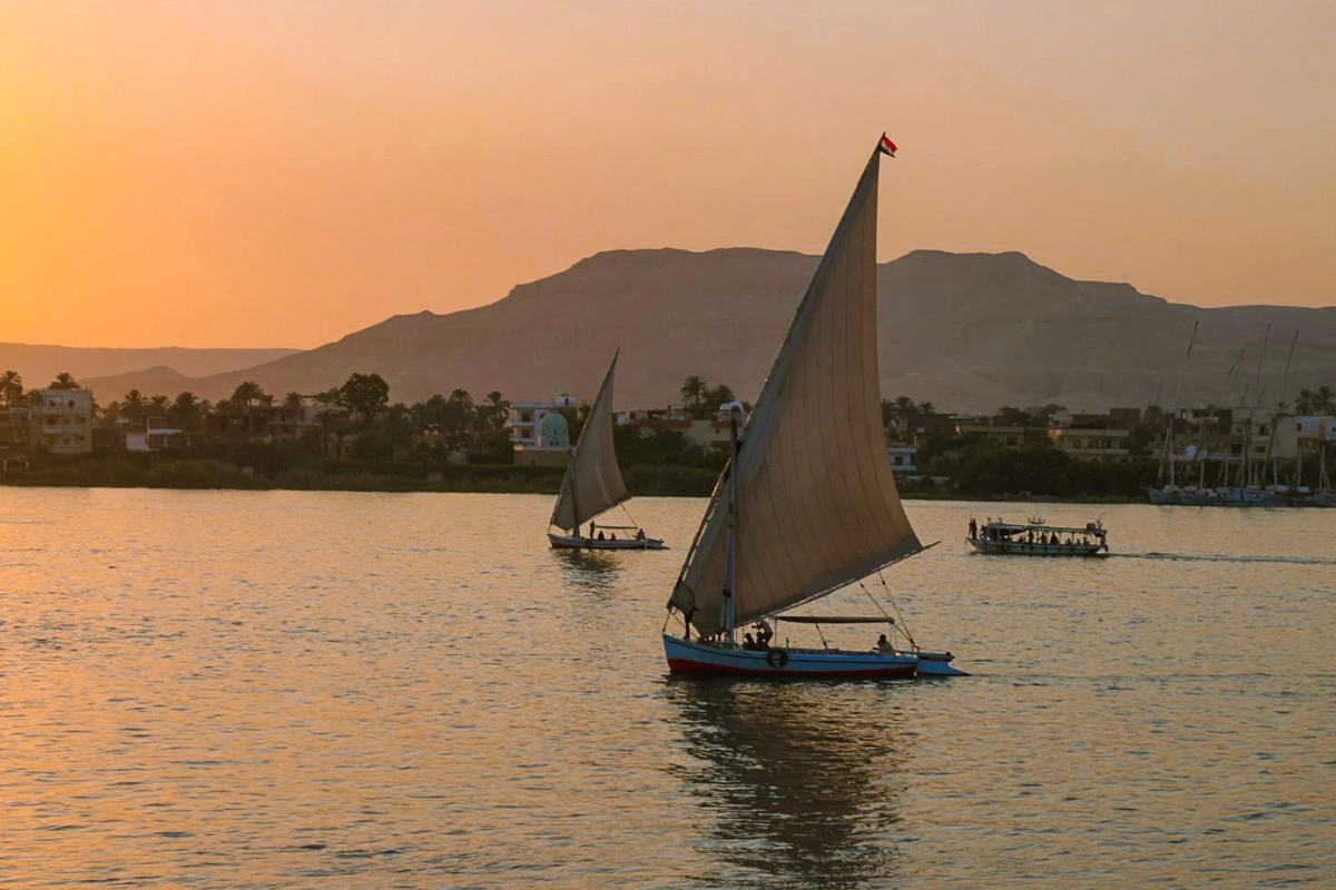 Authentic Felucca Ride along the Nile River in Luxor