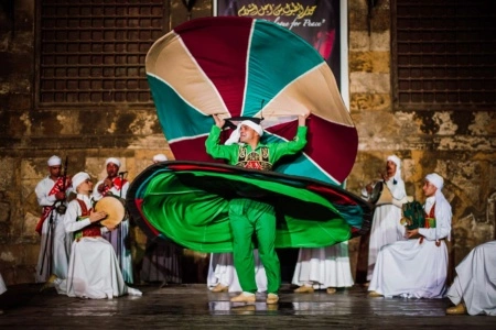 Tanoura Dervish Dance Show at Wekalat al Ghouri