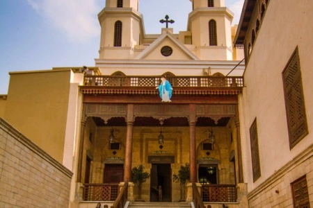 Tour to Pyramids, Coptic Cairo & Bazaar