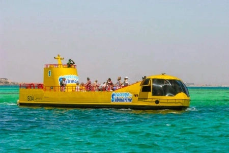 Submarine Trip under the water of Red Sea at Hurghada